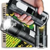 Nocton LABAI GALINGAS LED ĮKRAUJAMAS TAKTINIS BLYKŠČIUS PAIEŠKA ZOOM POWERBANK