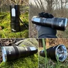 Nocton LABAI GALINGAS LED ĮKRAUJAMAS TAKTINIS BLYKŠČIUS PAIEŠKA ZOOM POWERBANK