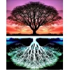 Norimpex Deimantinė tapyba: Peizažas su medžiu, 30x40cm