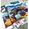 Norimpex Deimantinis siuvinėjimas automobilis MonsterTruck Mosaic Deimantinis paveikslas 30x40cm