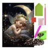 Norimpex DIAMOND MOSAIC Deimantinis siuvinėjimas Deimantinis paveikslas BABY MOON 5D