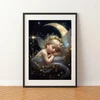 Norimpex DIAMOND MOSAIC Deimantinis siuvinėjimas Deimantinis paveikslas BABY MOON 5D