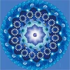 Norimpex Didelė 7d deimantinė mozaika mandala, rankdarbių rinkinys
