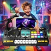 Norimpex DJ SET konsolė Vaikams Bluetooth Mixer mikrofono LED padėkliukai dovanai