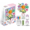Norimpex Gėlių rinkinys, skirtas dažyti DIY puokštę kūrybingai floristas su priedais