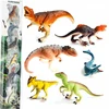 Norimpex Gyvūnų figūrėlių rinkinys, dinozaurai, augintiniai, laukinis safaris vamzdyje