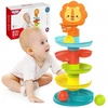 Norimpex KREPŠINIO KREPŠINIO BOKŠTĖS ŠLIUŽDĖS SU LIŪTO GALVA MONTESSORRI RATTLE