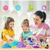 Norimpex Kūrybinis Mermaid rinkinys mergaitėms Kinetic Sand Night Light, pasidaryk pats