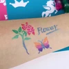 Norimpex Mokykliniai GELiniai rašikliai, skirti piešti tatuiruotes ant odos 6 SPALVŲ rinkinys