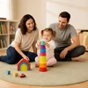 Norimpex Układanka Dopasowywanie Kolorowych Elementów Montessori Dla Najmłodszych