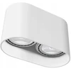 Lubinis šviestuvas NOWODVORSKI LAMPA SUFITOWA BALTA PODWÓJNA 9241 OVAL PLAFON