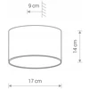 Nowodvorski Lighting sieninis šviestuvas Ellipses