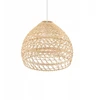 Nowodvorski Pakabinamas šviestuvas Boho M, E27, 43cm rotango gaubtas, medžio spalvos