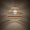 Nowodvorski Pakabinamas šviestuvas Boho M, E27, 43cm rotango gaubtas, medžio spalvos