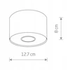 Lubinis šviestuvas NOWODVORSKI Point 7603 plafon lampa sufitowa 1x35W GU10 juoda