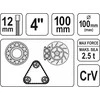 Nuėmėjas Yato YT-2520; 100 mm