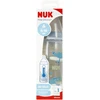 NUK Butelis su temperatūros indikatoriumi 360 ml 6-18 m First Choice mėlyna 102162