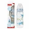 NUK Butelis su temperatūros indikatoriumi 360 ml 6-18 m First Choice mėlyna 102162