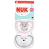 NUK čiulptukas USP 2EL 6-18 PM AIR CAT/MIS 10176340