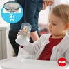 NUK gėrimo mokymosi rinkinys, puodelis + 3 kandikliai