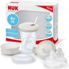 NUK gėrimo mokymosi rinkinys, puodelis + 3 kandikliai