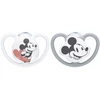Nuk "minnie Mouse" silikoninis čiulptukas 0-6 mėn. + dėklas