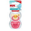 Nuk Signature silikoniniai čiulptukai 18-36m, 2 vnt. + dėklas
