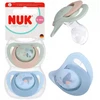 NUK SILICONE RAMINANTIS MUILAS PIRMAS PASIRINKIMAS 6-18m 2vnt VĖŽLIUKAS/BANGINIS