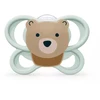 NUK SILICONE SOOTHING PERFECT MATCH 0-2m AIR BEAR FOX 2 vnt.