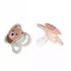 NUK SILICONE SOOTHING PERFECT MATCH 0-2m AIR BEAR FOX 2 vnt.