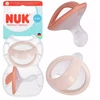 NUK silikoniniai čiulptukai Perfect Match, 0-6 mėn, 2 vnt., įvairių spalvų