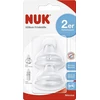 NUK silikoninis minkštas kandiklis 2 vnt.
