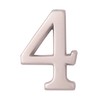 Numeris 4, 50 mm, klijuojamas, blizgus