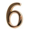 Numeris 6/9, 50 mm, klijuojamas, aukso sp.