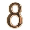 Numeris 8, 50 mm, klijuojamas, aukso sp.