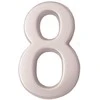 Numeris 8, 50 mm, klijuojamas, blizgus