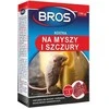 Nuodai žiurkėms ir pelėms Bros 100g briketai