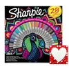 Nuolatinis, atsparus, universalus žymeklių rinkinys iš 28 Sharpie spalvų NEMOKAMAI
