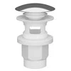 Plastbrno Nutekėjimo sifonas praustuvei 1 1/4" Klik-klak chromuotas