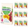 Nutridrink BoboVita Pieno ir ryžių košė Aviečių 10x400g 4+