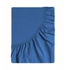 Nyks Medvilninis trikotažas su elastine juostele 90x160 storio lenkiškas indigo spalvos