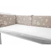 Ochraniacz do łóżeczka 180 cm x 30 cm Miminu kolekcja Dobranoc beż