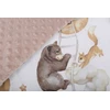 OCHRANIACZ DO ŁÓŻECZKA MINKY 120x60 NA SZCZEBELKI 180x30cm BABYMAM