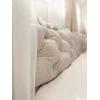 Ochraniacz do łóżeczka pikowany VELVET 140x30cm smėlio spalva KOELL