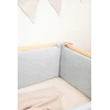 Ochraniacz do Łóżeczka Velvet Baby Mėlyna| 120x60 | ColorStories