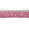 OCHRANIACZ DO ŁÓŻECZKA – warkocz DUAL podwójny WELUR 350 cm - Supelkowelove