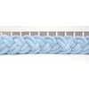 OCHRANIACZ DO ŁÓŻECZKA – warkocz DUAL podwójny WELUR 350 cm - Supelkowelove