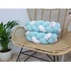 OCHRANIACZ DO ŁÓŻECZKA – warkocz su motywem BAWEŁNA 350 cm - Supelkowelove