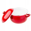 ODELO DOTS EMALINIS PUODAS 24CM 6.2L RAUDONAS 1 vnt.