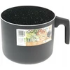 Odelo Lena puodas pienui 2.5l, juodas, su marmurine danga